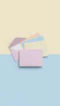 Cotton Candy Pink Postcard Set