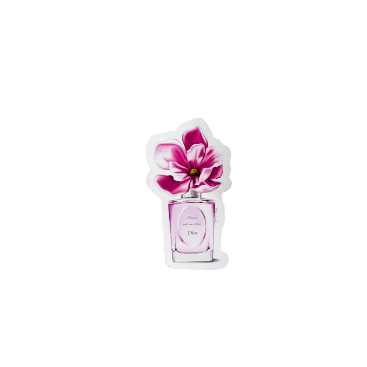 Magnolia & Perfume Die Cut Single Sticker