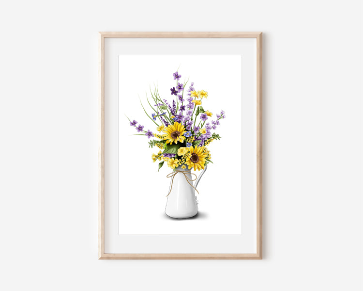 Sunflowers Print