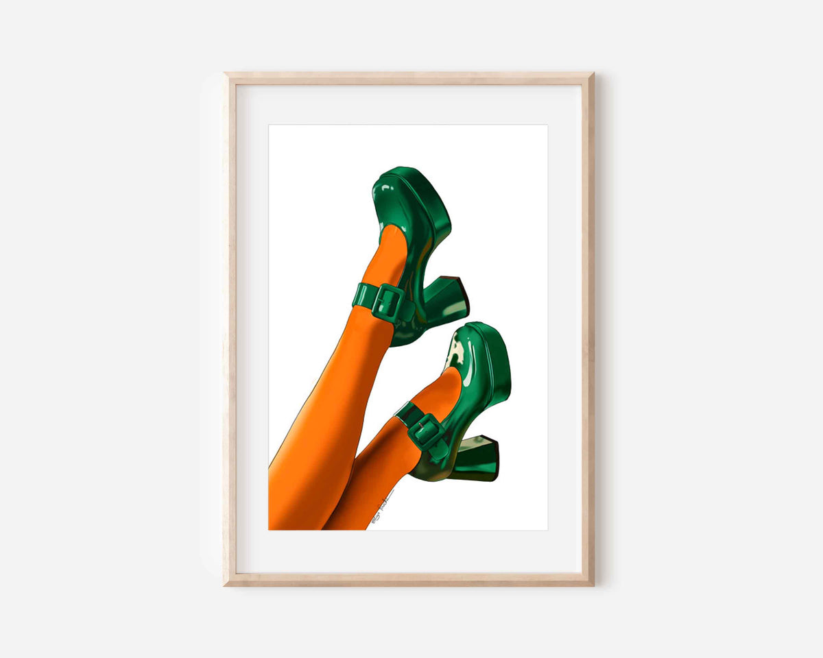 70's Vibes Print