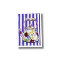 ACEO Original Mixed Media Art Card - Floral Teapot